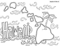 Hawaii Coloring Page Eassume Com Hawaii Crafts Coloring Pages Coloring Pages For Kids
