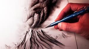 Tyler volearn how to draw more at: How To Draw A Volcano Youtube