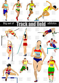 Image result for track and field cartoon