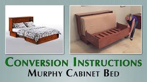 To ensure you make the right choice, we've compiled a list of all our murphy beds, simply click on the murphy bed you like and the dimensions will pop up. Night Day Furniture Clover Murphy Cabinet Bed