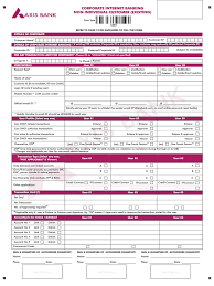In case of any queries or clarifications, send a copy of the message and any related details to customer.service@axisbank.com. Cib Form Corporate Online Banking Banks Banking