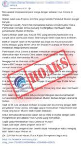 Agama sketsa peta penyebaran islam di indonesia. Virus Korona Disebar Untuk Basmi Umat Muslim Wuhan Hoaks