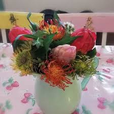 Artificial Exotic Bouquet, Faux Telopea Waratah, Faux Protea, Australian  Flowers, Artificial Wedding Flowers