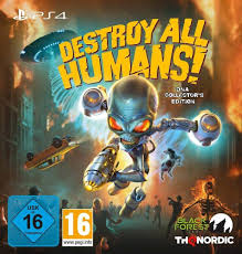 The first destroy all humans game in 10 years, the last one before this remake was path of the furon. Destroy All Humans Dna Collector S Edition Playstation 4 Ps4 Amazon Co Uk Pc Video Games
