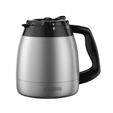 Black Decker 12 Cup Thermal Replacement Carafe Silver Tc1200b Walmart Com In 2020 Coffee Carafe Thermal Carafes Stainless Steel Coffee