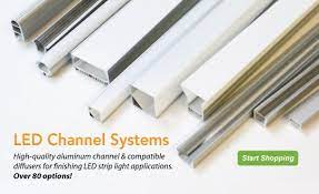 Led Channel Systems Led Strip Lighting Led Light Installation Strip Lighting