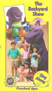 Barney The Backyard Gang The Backyard Show Vhs Barney Kids Tv Shows Kids Movies