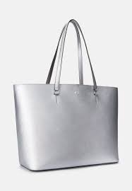 Lauren Ralph Lauren CROSSHATCH LEATHER LARGE KARLY TOTE