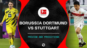 This time it's the away side who win the ball on the halfway line, and, via erling haaland, it's worked to ansgar knauff on the edge of the. Borussia Dortmund Vs Stuttgart Live Stream How To Watch Bundesliga Online