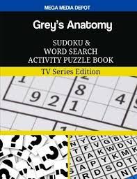 Buy grey's anatomy puzzle book: Grey S Anatomy Sudoku And Word Search Activity Puzzle Book Tv Series Edition By Depot Mega Media Amazon Ae