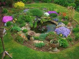 Pond Ideas Around The Pond Ponds Backyard Small Water Gardens Pond Landscaping