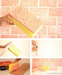 Como Pintar Una Pared De Ladrillos Falsos Papelisimo Es Idee Da Parete Idee Fai Da Te Idee Per Soggiorni