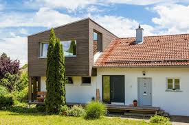 Bildergebnis Fur Anbau Flachdach Aufstocken Anbau Haus Haus Aufstocken Flachdach