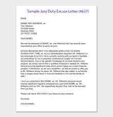 I have received notification that my presence is required at jury duty on monday, september 6, 2010. 28 Jury Duty Excuse Letter Examples Templates Tips