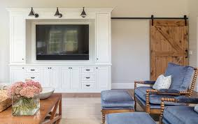 Light up your room and find wall sconces at pottery barn®. Sconces Flanking Tv Design Ideas