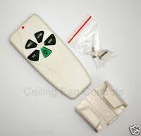 Universal 3 speed damp rated ceiling fan handheld remote control white hunter's universal ceiling fan control is hunter's universal ceiling fan control is compatible with hunter ceiling fans as well as other brands. Chq8bt7053t Ceiling Fan Remote Control 4 Dip Switch Version Ebay