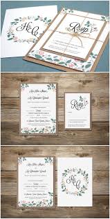 Top 10 Rustic Wedding Invitations To Wow Your Guests Elegantweddinginvites Com Blog Wedding Invitations Diy Wedding Invitation Design Floral Wedding Invitations