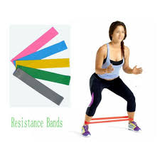 2017 New Yoga Resistance Bands Loop Light Med Heavy Crossfit Exercise Yoga Sports Pilates Trainingtubing Strap Fit Exercise Tubing Resistance Band Yoga Fitness