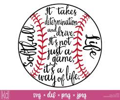 Image Result For Softball Svg Free Softball Life Original Quotes Baseball Svg