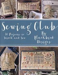 Highlight all the cells that you'd like to fill. Sewing Club Cross Stitch Booklet Blackbird Designs Fat Quarter Shop