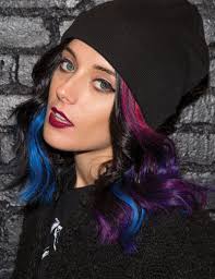 Diy split dye pink and black hair | ft. Split Dye Featuring City Beats Redken