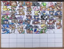 Ultimate has 66 playable fighters to unlock. Super Smash Bros Ultimate Character Select Screen A Drawing I Ve Been Working Since June 2019 What Do You Think Nintendoswitch