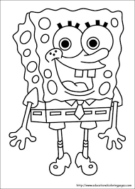 Spongebob Colorpage Kids Printable Coloring Pages Spongebob Coloring Free Kids Coloring Pages