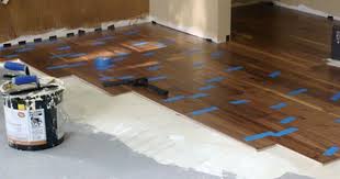 How To Install Diy Glue Down Engineered Hardwood Flooring Installing Hardwood Floors Diy Hardwood Floors Diy Wood Floors