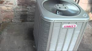 At arctic air conditioning, we recommend the lennox elite® series el16xc1 air conditioner. 2011 Lennox 13 Seer Central Air Conditioner Running Youtube