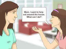 Ask your mom how she's feeling. 3 Ways To Cheer Up Your Mom Wikihow