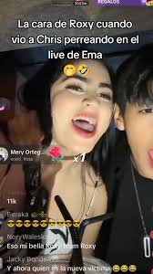 La Divertida Reacción de Roxy al Ver a Chris Bailar en Vivo