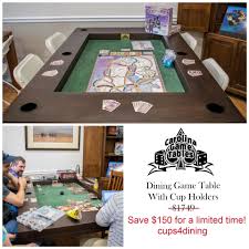 Be Ready For Game Night With Our Dining Game Table Our Removable Tabletop Provides The Perfect Balance Of Function And Fun Cus Table Games Table Poker Table