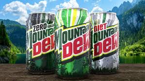 We're going back to our mountain roots with the new Mountain Dew logo,  leaning into the brands legacy with a fresh twist. This new visual identity  was inspired by Mountain Dew's adventurous