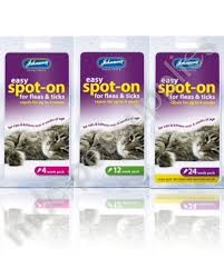 Details About Johnson S Cat Easy Spot On Drops For Fleas Ticks Repels For Up To 4 Weeks Flea Tick Fleas Ticks
