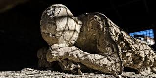 The Stone Was Cut During The Eruption Of Vesuvius In Pompeii Scientists Found Life For 2000 Years