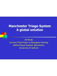Triage aims to predict the severity of disease, with the aim of organising patient flow. The Manchester Triage System The Manchester Triage System Pdf Pdf4pro