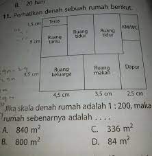 We did not find results for: Jika Skala Denah Rumah 1 200 Maka Luas Rumah Sebenarnya Adalah Brainly Co Id