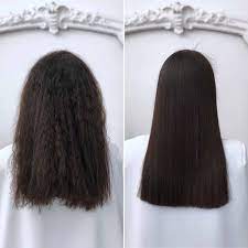Ce traitement est fait à base de produits naturels,sans paraben(sans formol,pour certains)il a un effet lissant qui permet aux cheveux d'être plus beaux. Lissage Bresilien A La Keratine L Atelier Du 8 Paris