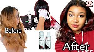 Hair dyeing is one way to stand out of the crowds. How To Dye Color A Wig Easy My 1st Time With Colored Hair Youtube