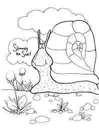 Coloring pages >> animal >> snail >> page 1. Snail Coloring Page Bagel Island Creations