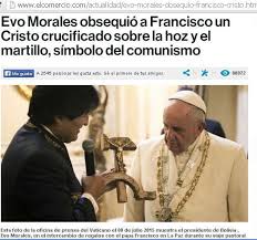 R on X: "Así manipuló @elcomerciocom sobre regalo de Evo Morales al Papa  @Pontifex_es en Bolivia http://t.co/DVx6Ixqz6f http://t.co/bPxSCXTIVX" / X