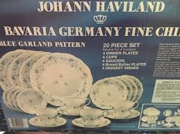 4.7 out of 5 stars with 42 ratings. Home Living Johann Haviland Bavaria Germany Glue Garland 20 Pc Dinnerware Set Dining Serving