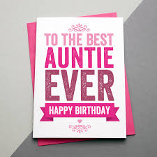 Here comes pdfelement, the best pdf editor to customise your birthday card for aunt. Best Auntie Ever Birthday Card By A Is For Alphabet Notonthehighstreet Com