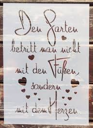 Shabby Chic Stencil Garden Love Dresser Nostalgia Vintage Chalk Paint Window Shabby Chic Garten Schabby Schick Garten Zitate