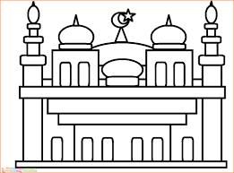 The description of mewarnai masjid app. 29 Gambar Mewarnai Masjid Nabawi Terlengkap 2020 Marimewarnai Com