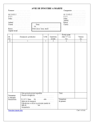 Mentiuni ce pot sa apara pe aviz. Aviz De Insotire A Marfii Word
