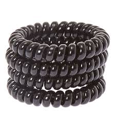 Finger coils are a great option for the african american women of all kind of hair length. Coil Hair Ties Black 4 Pack Icing Us