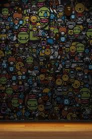 Mix & match this t shirt with other items to create an avatar that is unique to you! Free Download Bape Cartoons Iphone 4 Wallpaper Pocket Walls Hd Iphone 640x960 For Your Desktop Mobile Tablet Explore 49 Bape Iphone Wallpaper Bape Wallpaper Hd Bathing Ape Wallpaper Kaws Hd Wallpaper