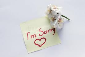 At ftd, our i'm sorry gifts can speak louder than words. Handwritten Note I M Sorry Small Delicate White Flowers Of A Stock Image Image Of Excuse Heart 109935459
