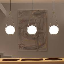Nordic Glass Ball Pendant Light Modern Round Global Hanging Light Pendant Lamp Glass Ball Pendant Lighting Decorative Pendant Lighting Ball Pendant Lighting
